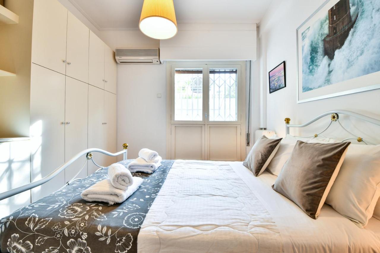 Groovy Apartment By The Sea With Garden Palaio Faliro Экстерьер фото