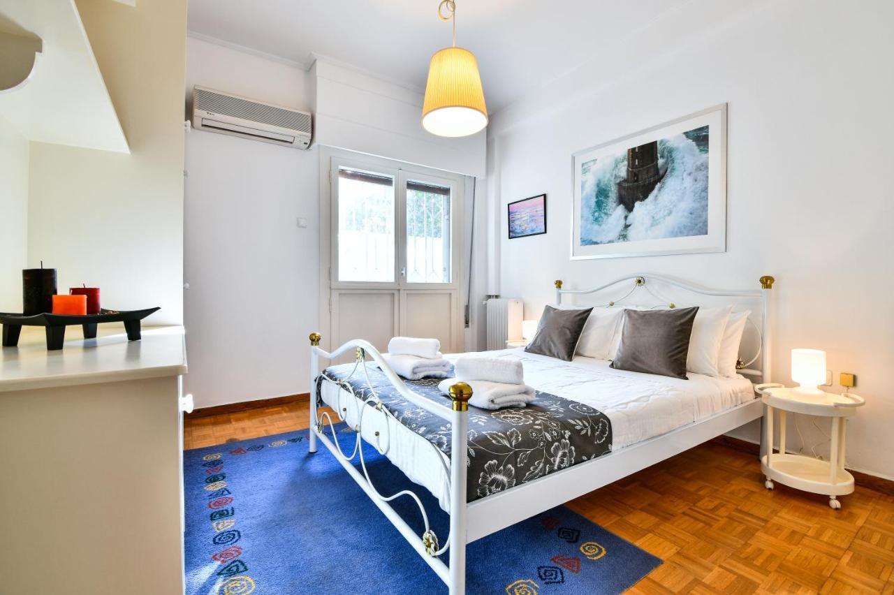 Groovy Apartment By The Sea With Garden Palaio Faliro Экстерьер фото