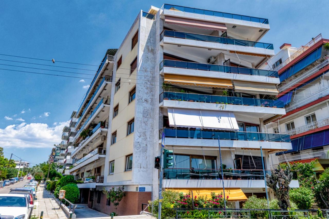 Groovy Apartment By The Sea With Garden Palaio Faliro Экстерьер фото