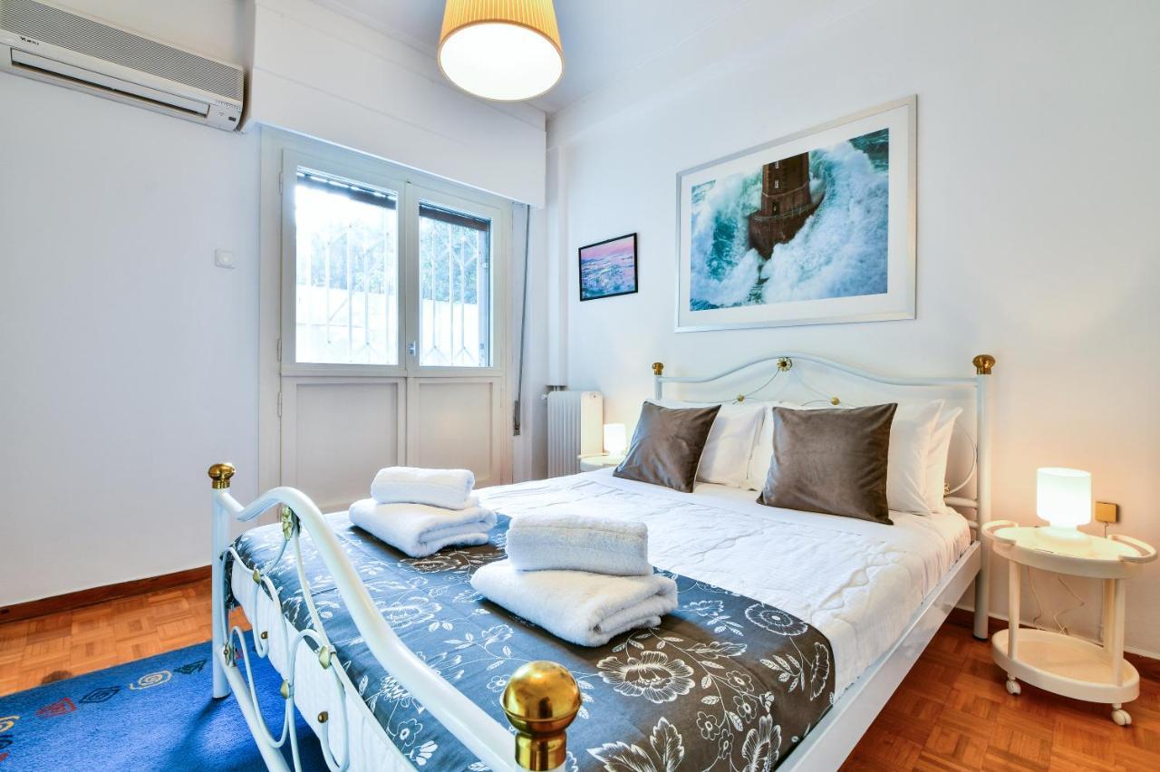 Groovy Apartment By The Sea With Garden Palaio Faliro Экстерьер фото